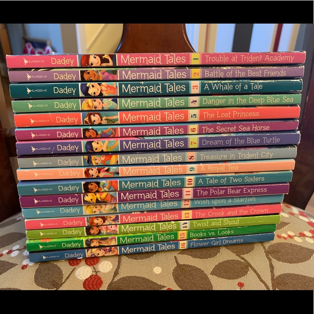 Set of 16 MermAid Tales books